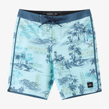 Boy's Hyperfreak Mysto Scallop 17" Boardshorts