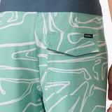 Boy's Hyperfreak Mysto Scallop 17" Boardshorts