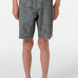 Boy's Hyperfreak Mysto Scallop 17" Boardshorts