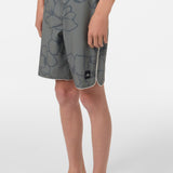 Boy's Hyperfreak Mysto Scallop 17" Boardshorts