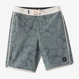Boy's Hyperfreak Mysto Scallop 17" Boardshorts