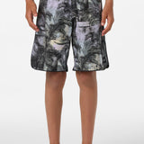 Boy's Hyperfreak Mysto Scallop 17" Boardshorts