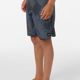 Boy's Hyperfreak Mysto Scallop 17" Boardshorts