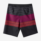 Boy's Hyperfreak Heat Stripe 17" Boardshorts