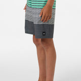 Boy's Hyperfreak Heat Stripe 17" Boardshorts