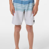 Boy's Hyperfreak Heat Stripe 17" Boardshorts