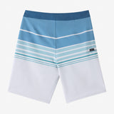 Boy's Hyperfreak Heat Stripe 17" Boardshorts