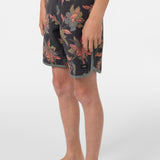 Boy's Cruzer Scallop 16" Boardshorts
