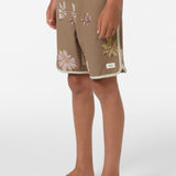 Boy's Cruzer Scallop 16" Boardshorts