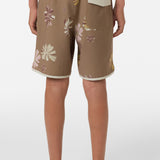 Boy's Cruzer Scallop 16" Boardshorts