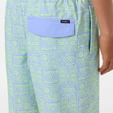 Boy's Hermosa Elastic Waist Lined 16" Swim Trunks
