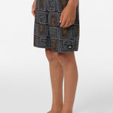 Boy's Hermosa Elastic Waist Lined 16" Swim Trunks