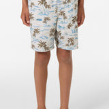 Boy's Hermosa Elastic Waist Lined 16" Swim Trunks