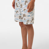 Boy's Hermosa Elastic Waist Lined 16" Swim Trunks