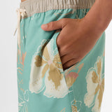 Boy's Hermosa Elastic Waist Lined 16" Swim Trunks