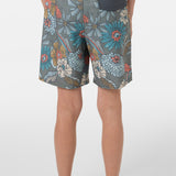 Boy's Hermosa Elastic Waist Lined 16" Swim Trunks