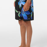 Boy's Hermosa Elastic Waist Lined 16" Swim Trunks