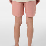 Boy's Reserve Light Check Elastic Waist 16" Hybrid Shorts - Langoustino | O'Neill