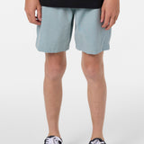 Boy's Reserve Light Check Elastic Waist 16" Hybrid Shorts - Stone Blue | O'Neill