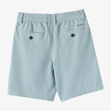 Boy's Reserve Light Check Elastic Waist 16" Hybrid Shorts -  | O'Neill