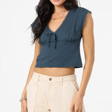 Tamilyn Short Sleeve Top - Slate | O'Neill