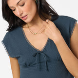 Tamilyn Short Sleeve Top - Slate | O'Neill