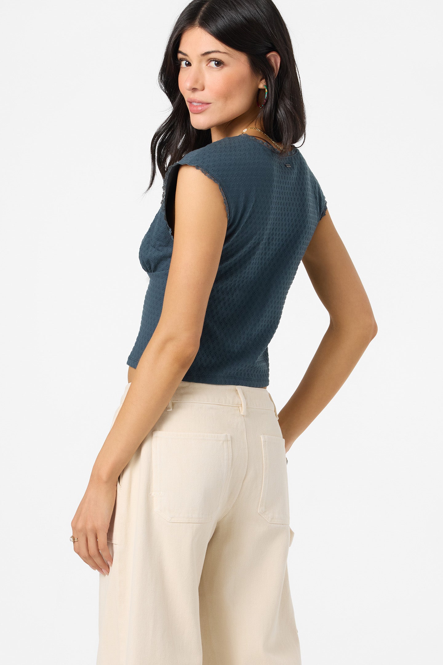 Tamilyn Short Sleeve Top - Slate | O'Neill