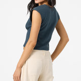 Tamilyn Short Sleeve Top - Slate | O'Neill