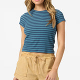 O'Riginals Yarn Dye Baby Tee - Blue Fusion | O'Neill