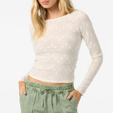 Marliz Lace Top Long Sleeve Top