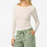 Marliz Lace Top Long Sleeve Top