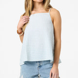 Martina Plaid Tank - Winter White | O'Neill