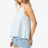 Martina Plaid Tank - Winter White | O'Neill