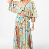 Anna Printed Reversible Cover-Up Top -  | O'Neill