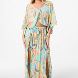 Anna Printed Reversible Cover-Up Top -  | O'Neill