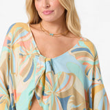 Anna Printed Reversible Cover-Up Top -  | O'Neill