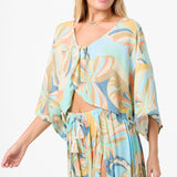 Anna Printed Reversible Cover-Up Top -  | O'Neill