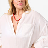 Belizin Long Sleeve Cover-Up Dress