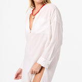 Belizin Long Sleeve Cover-Up Dress