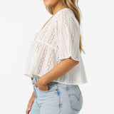 Loni Eyelet Top