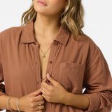 Leni Relaxed Long Sleeve Top