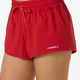 Saltwater Solids Balboa 2" Elastic Boardshorts - Lifeguard Red | O'Neill