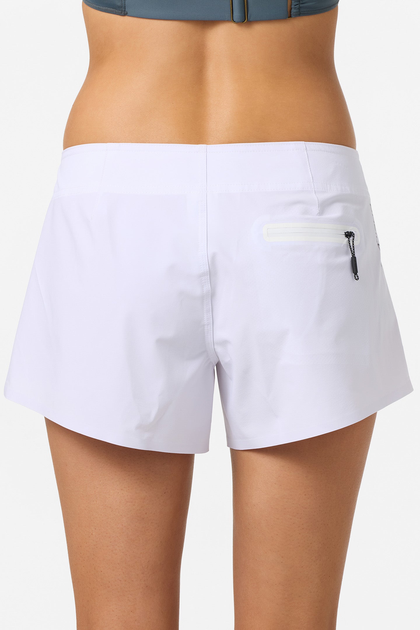 Hyperfreak Tech Stoke 3.5'' Board Fixed Waist Boardshorts - White