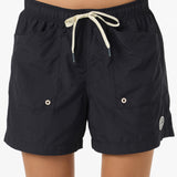 Wedge 4.5" Elastic Boardshorts - Black | O'Neill