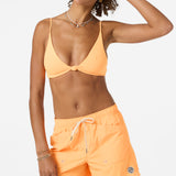 Wedge 4.5" Elastic Boardshorts - Neon Apricot Nectar | O'Neill