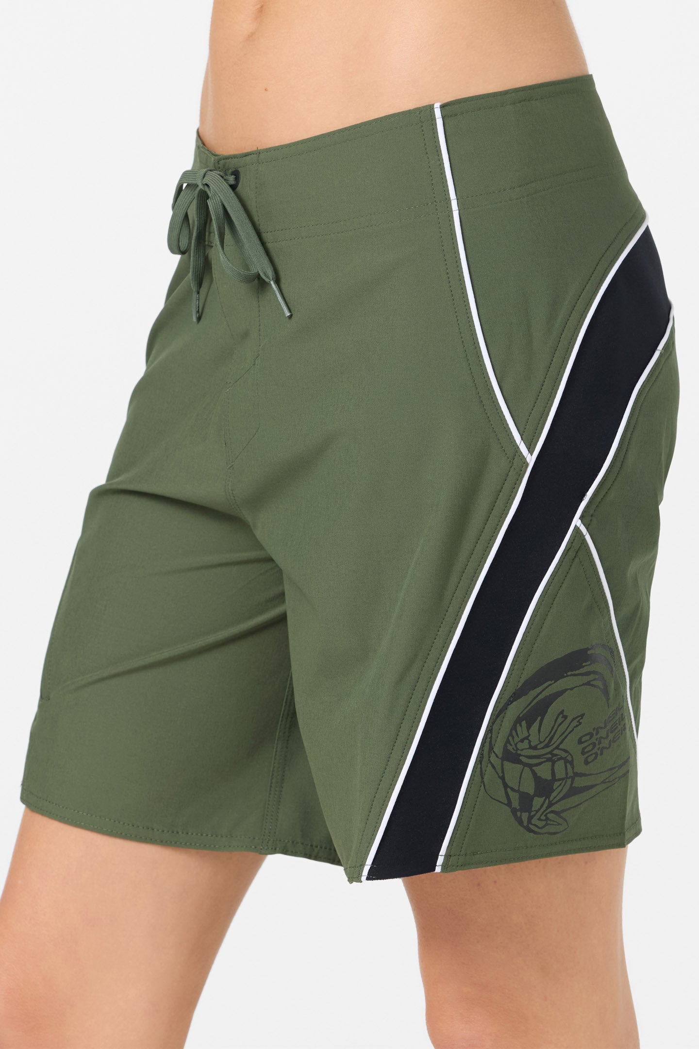 Y2K Superfreak 7'' Board Fixed Waist Boardshorts - Dark Olive | O