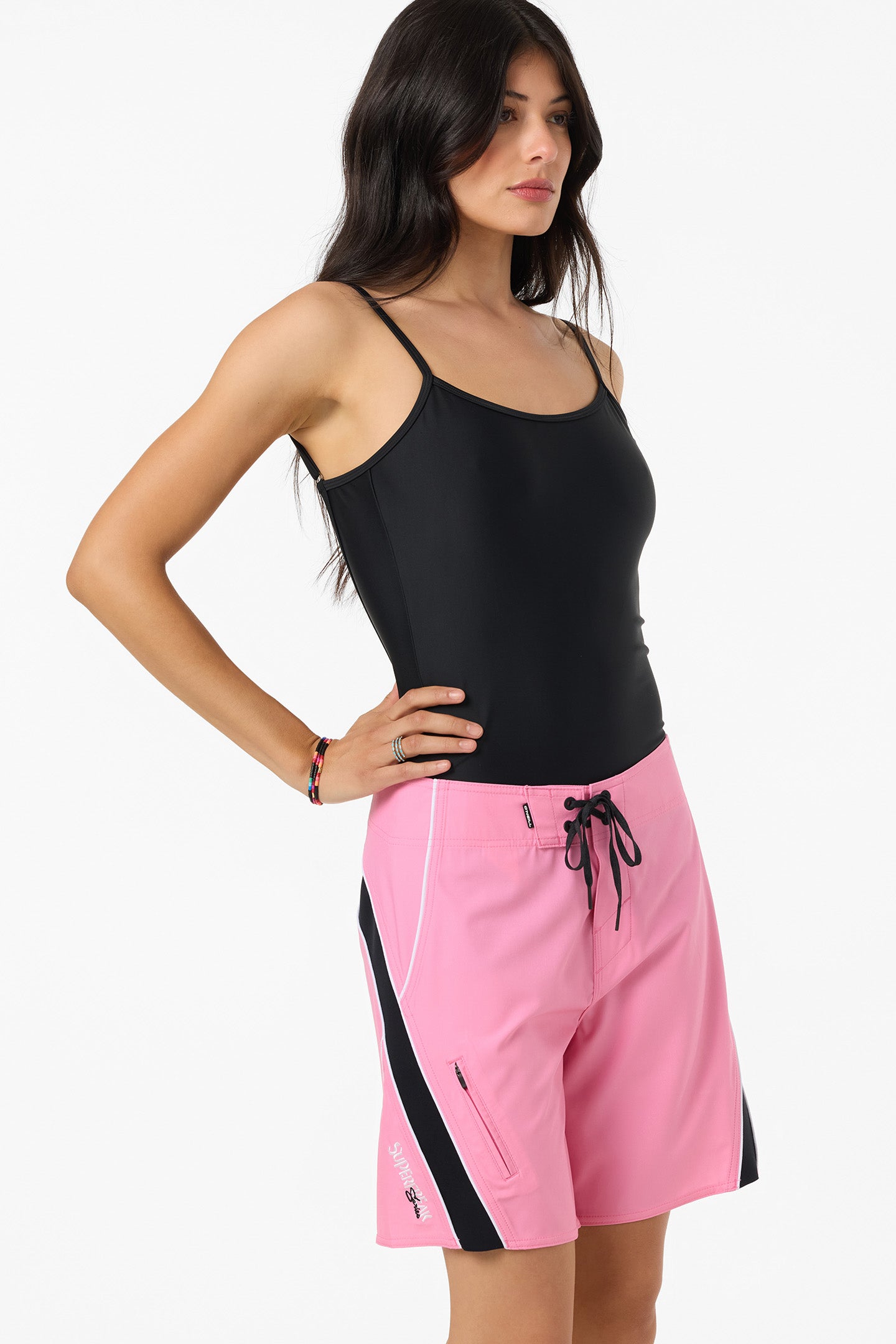 Y2K Superfreak 7'' Board Fixed Waist Boardshorts - Sachet Pink | O