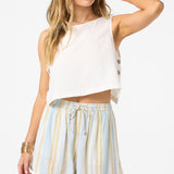 Millie Stripe Beach Shorts