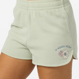 Petal Scallop Fleece Lounge Shorts