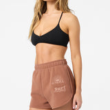 Chore Break Scallop Fleece Lounge Shorts